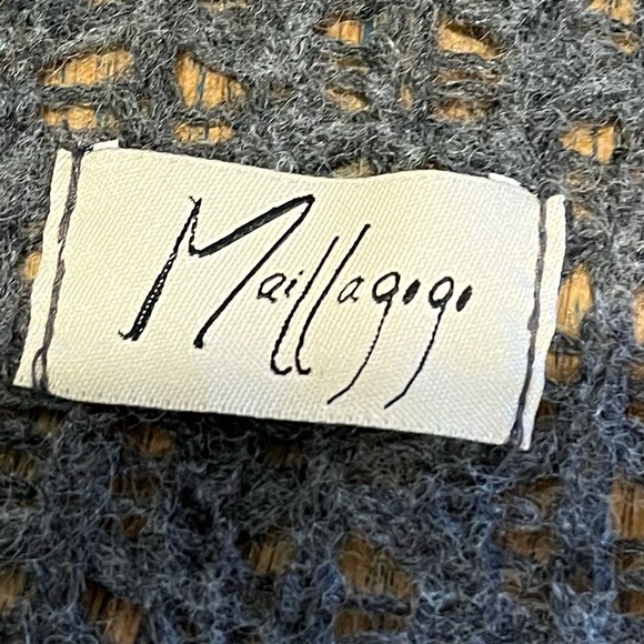 MAILLAGOGO – OPEN FRONT WOOL CARDIGAN – SIZE M - Picture 2 of 10